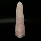 Rose Quartz Obelisk 7 inch+