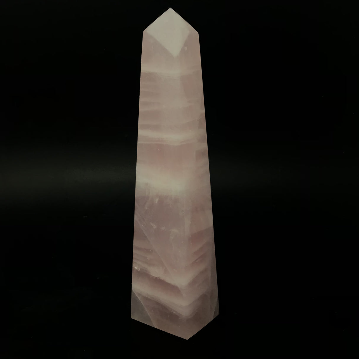 Rose Quartz Obelisk 7 inch+