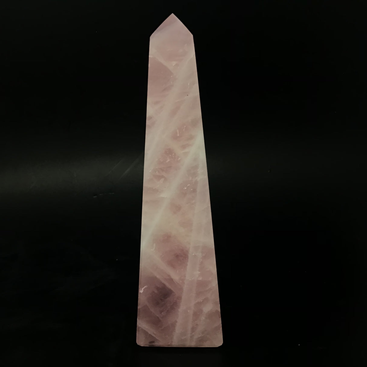 Rose Quartz Obelisk 7 inch+