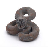 Shiva Jasper Ready to Strike Snake Carving