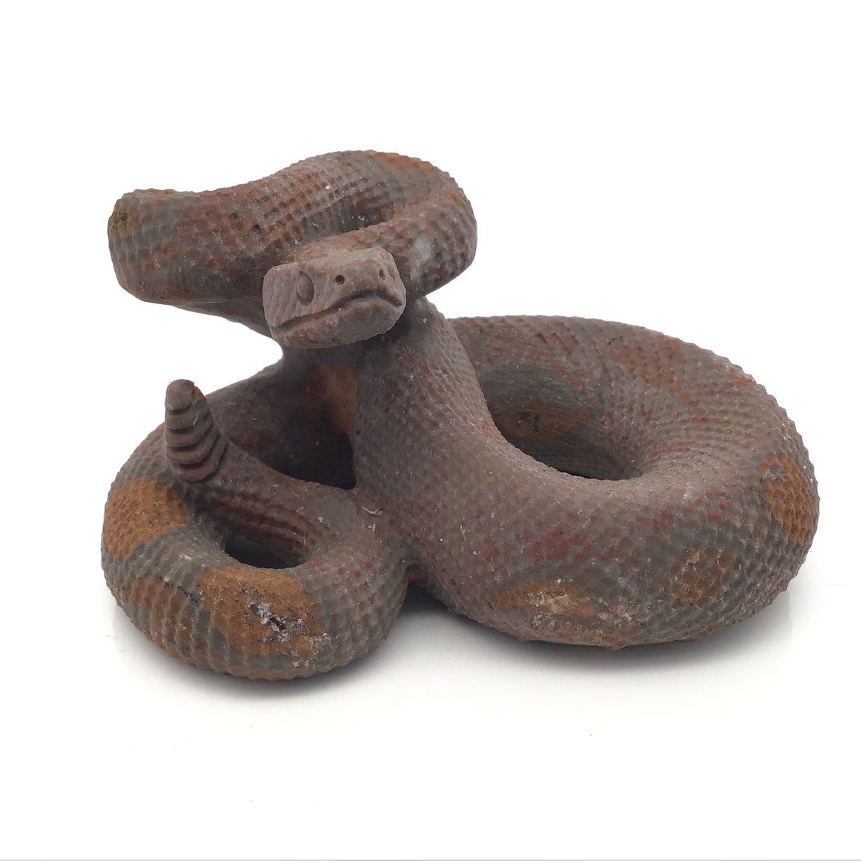 Shiva Jasper Poised Snake Carving