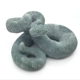 Aventurine Poised Snake Carving