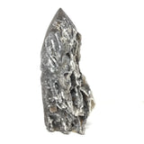Sphalerite Flame with Open Druze Stalatite Caverns