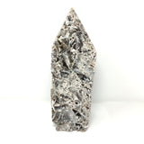 Sphalerite Druze Obelisk - Peach Granola Exhibition