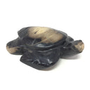 Indonesian Petrified Wood Sea Turtle Carving