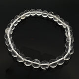 Clear Quartz Beaded Bracelet - 6mm Round