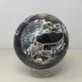 Sphalerite Sphere on Lucite Ring Stand - 6+"