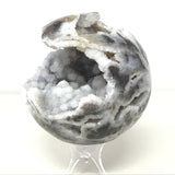 Sphalerite Sphere on Lucite Ring Stand - 3+"