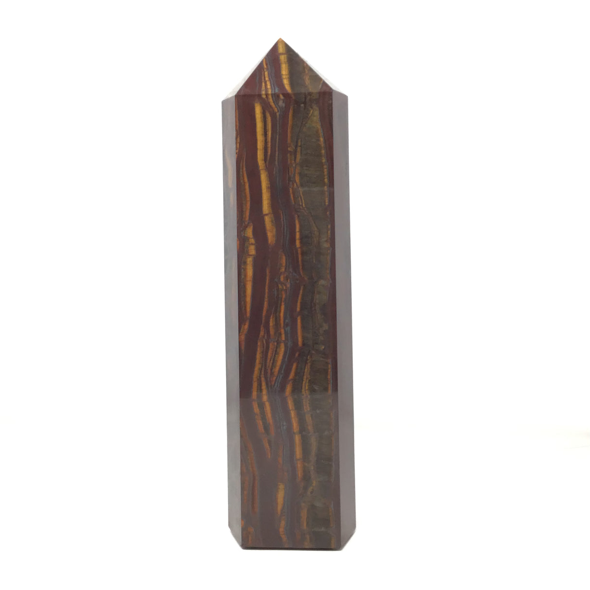 Statement Red Tigers Eye Point