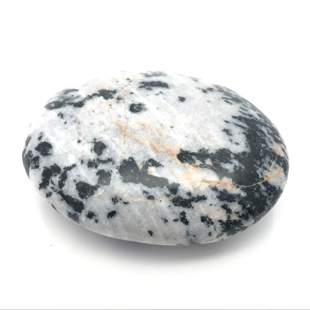 Tourmaline in Quartz Palm Stone