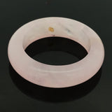 Rose Quartz Gemstone Ring - Solid Stone Carving
