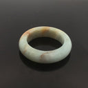 Amazonite Gemstone Ring - Solid Stone Carving