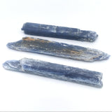 Blue Kyanite Crystal Flat Blade Specimen with Mica Inclusions ~3" Thick