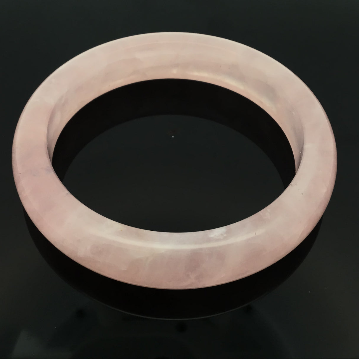 High Quality Rose Quartz Bangle Bracelet