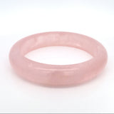 High Quality Rose Quartz Bangle Bracelet