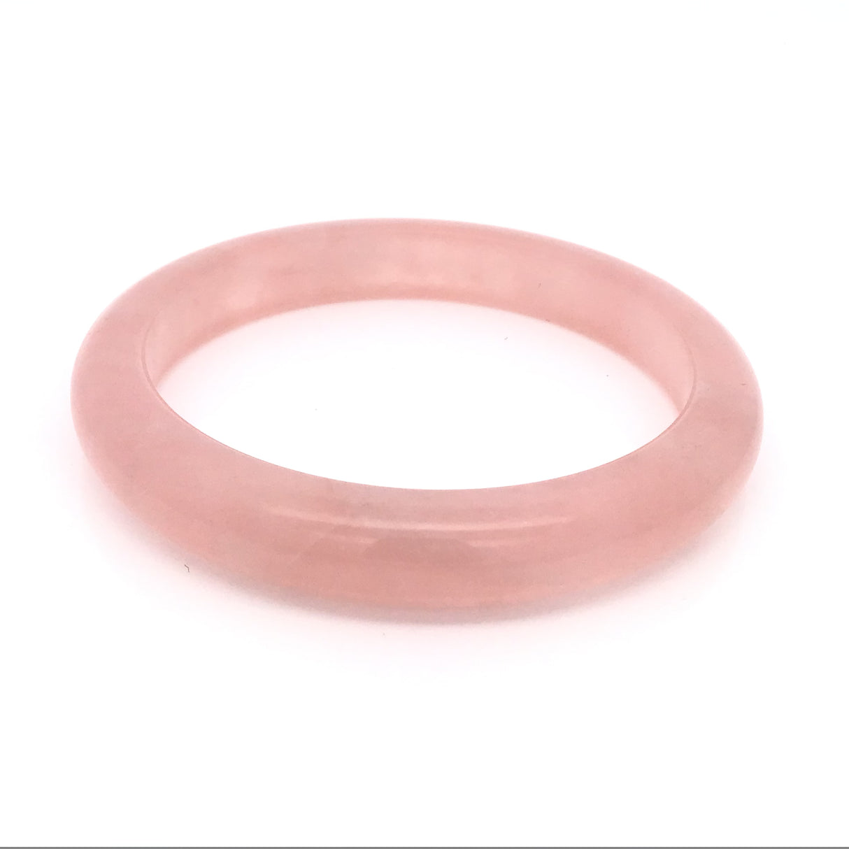High Quality Rose Quartz Bangle Bracelet