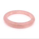 High Quality Rose Quartz Bangle Bracelet