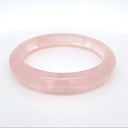 High Quality Rose Quartz Bangle Bracelet