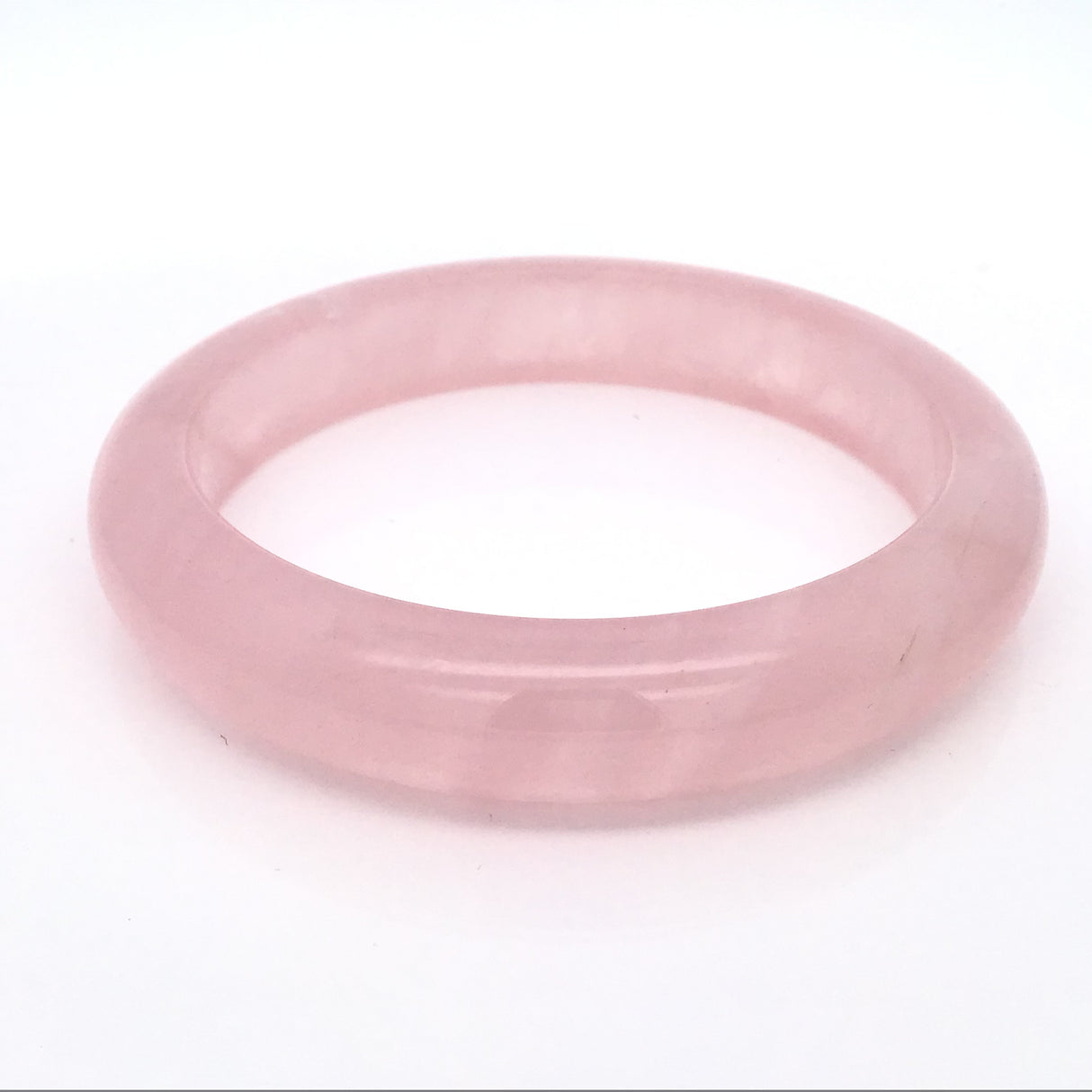 High Quality Rose Quartz Bangle Bracelet