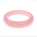 High Quality Rose Quartz Bangle Bracelet