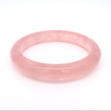 High Quality Rose Quartz Bangle Bracelet