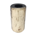 Indonesian Petrified Wood Single Tealight Candle Holder - Tall Column