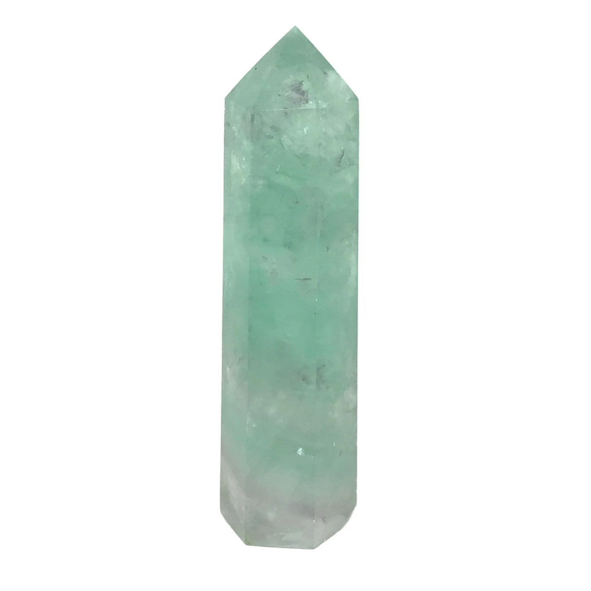 Seafoam Green Fluorite Tower Points - High Translucency - 5 inch to 6 inches