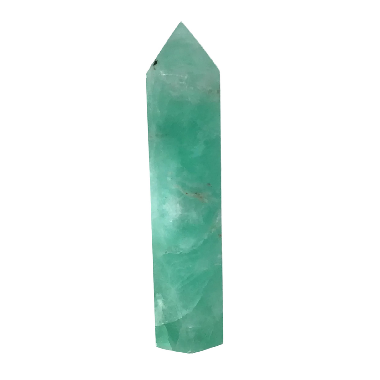 Seafoam Green Fluorite Tower Points - High Translucency - 5 inch to 6 inches