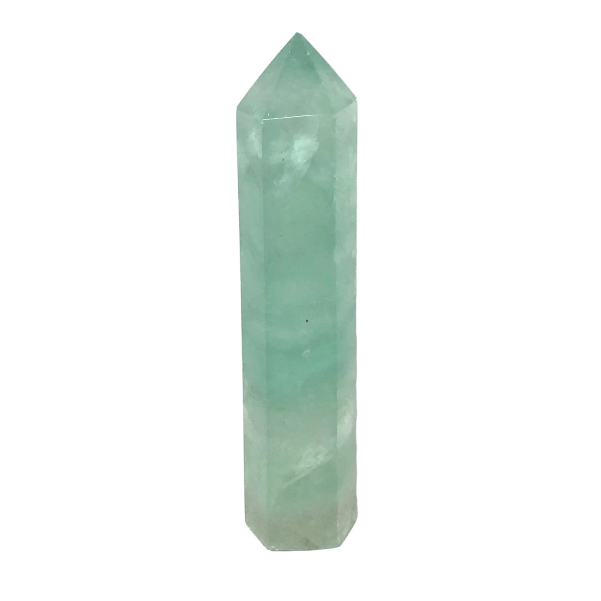 Seafoam Green Fluorite Tower Points - High Translucency - 5 inch to 6 inches