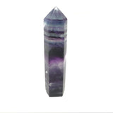 A+ Translucency Rainbow Fluorite Tower Point - 5 inch to 6 inches