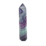 A+ Translucency Rainbow Fluorite Tower Point - 5 inch to 6 inches