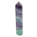 A+ Translucency Rainbow Fluorite Tower Point - 5 inch to 6 inches