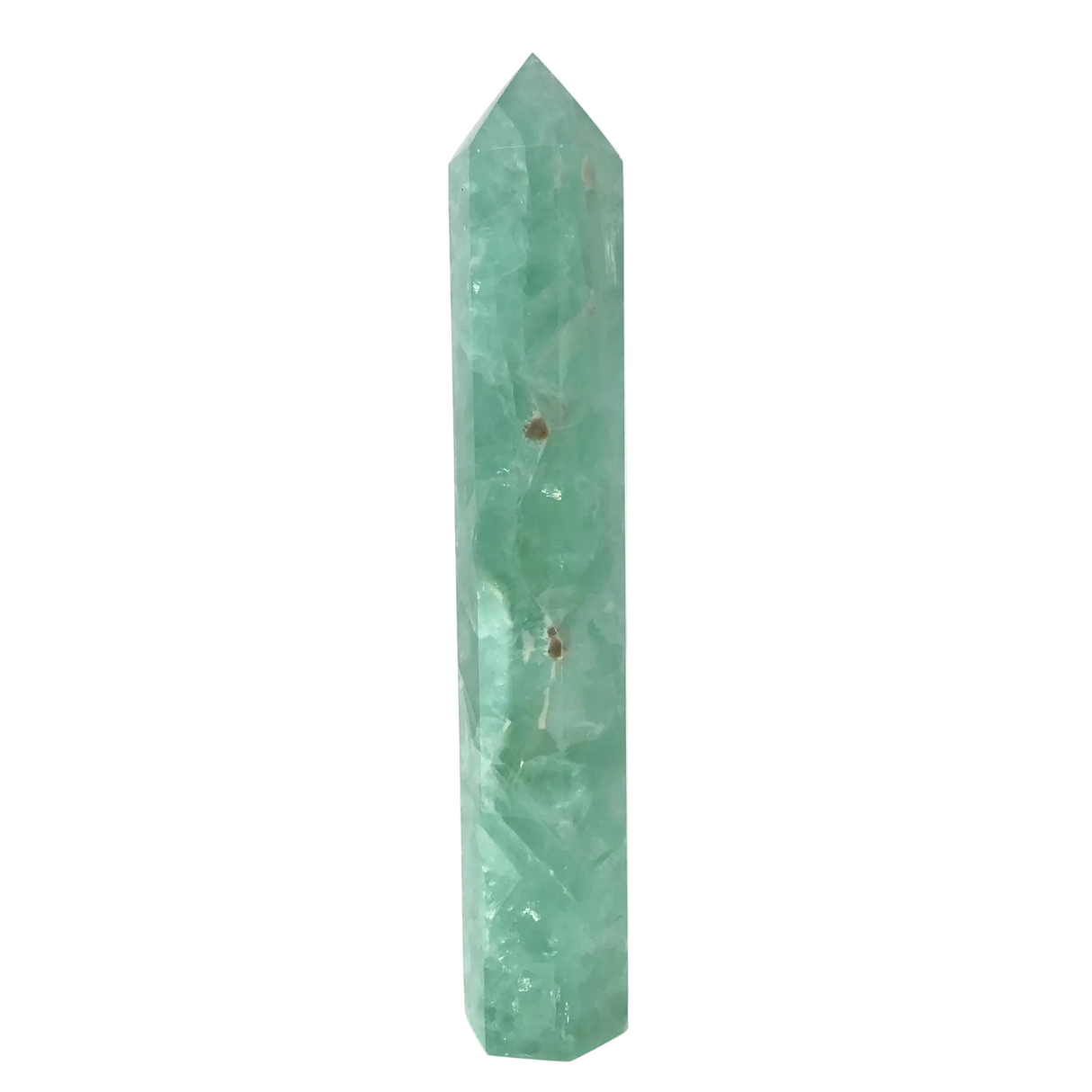Seafoam Green Fluorite Tower Points - High Translucency - 7 inch to 9 inches