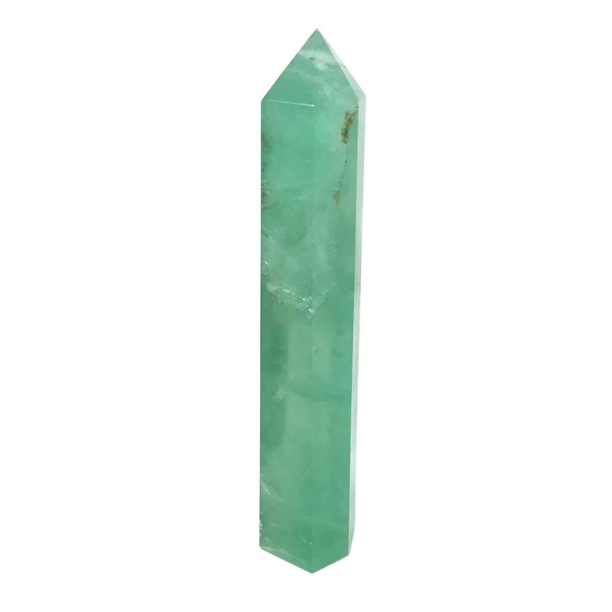 Seafoam Green Fluorite Tower Points - High Translucency - 7 inch to 9 inches