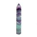 A+ Translucency Rainbow Fluorite Tower Point - 7 inch to 9 inches