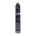 A+ Translucency Rainbow Fluorite Tower Point - 7 inch to 9 inches