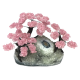 Triple Gemstone Tree with Clay Polymer on Gemstone Base