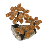 Triple Gemstone Tree with Clay Polymer on Gemstone Base
