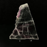 Selenite Crystal on Lucite Stand - Angular
