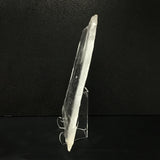 Selenite Crystal on Lucite Stand - Pointed