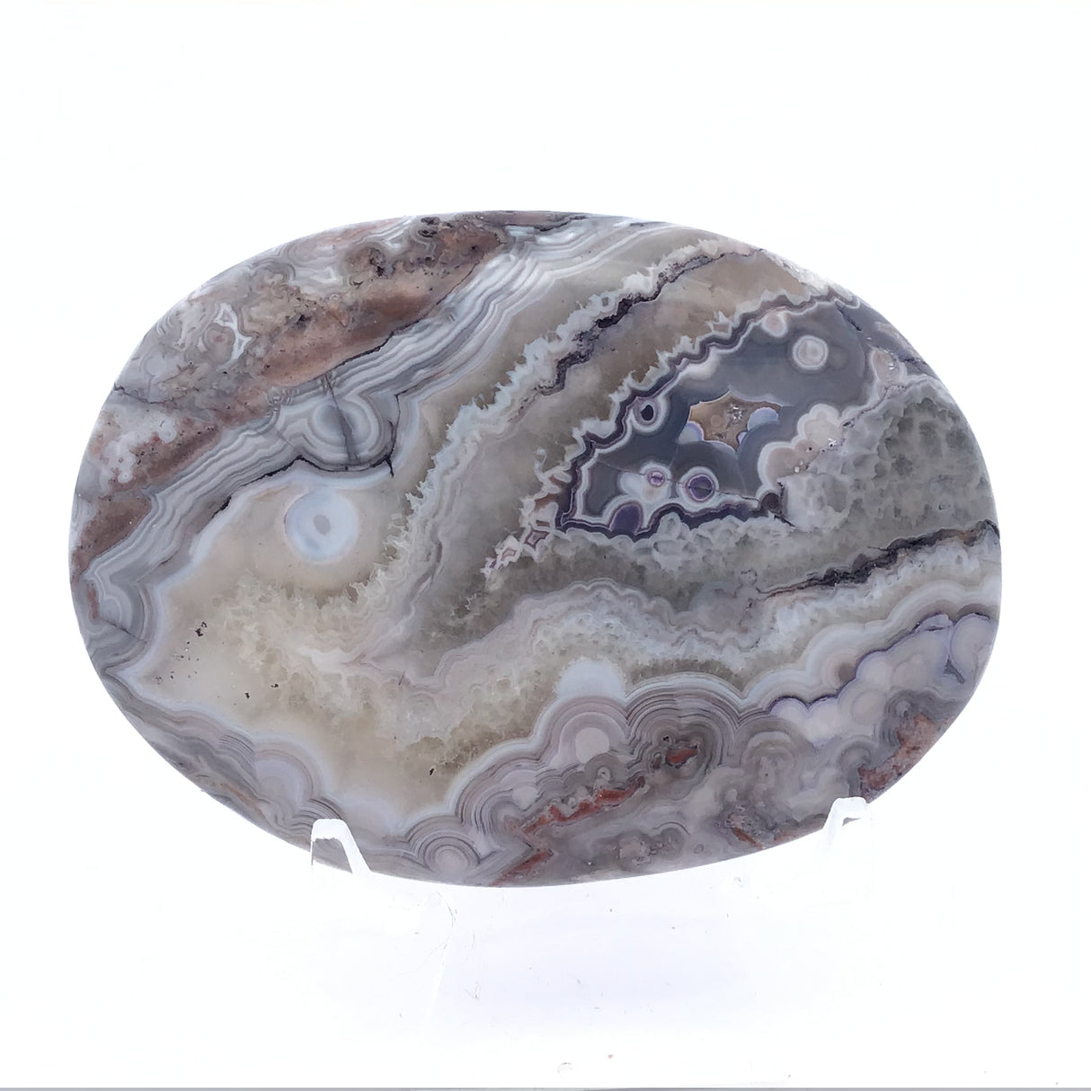 Hand-Polished Palm Stone - Large