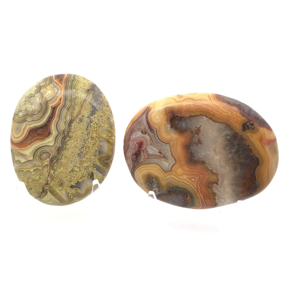 Hand-Polished Palm Stone - Large