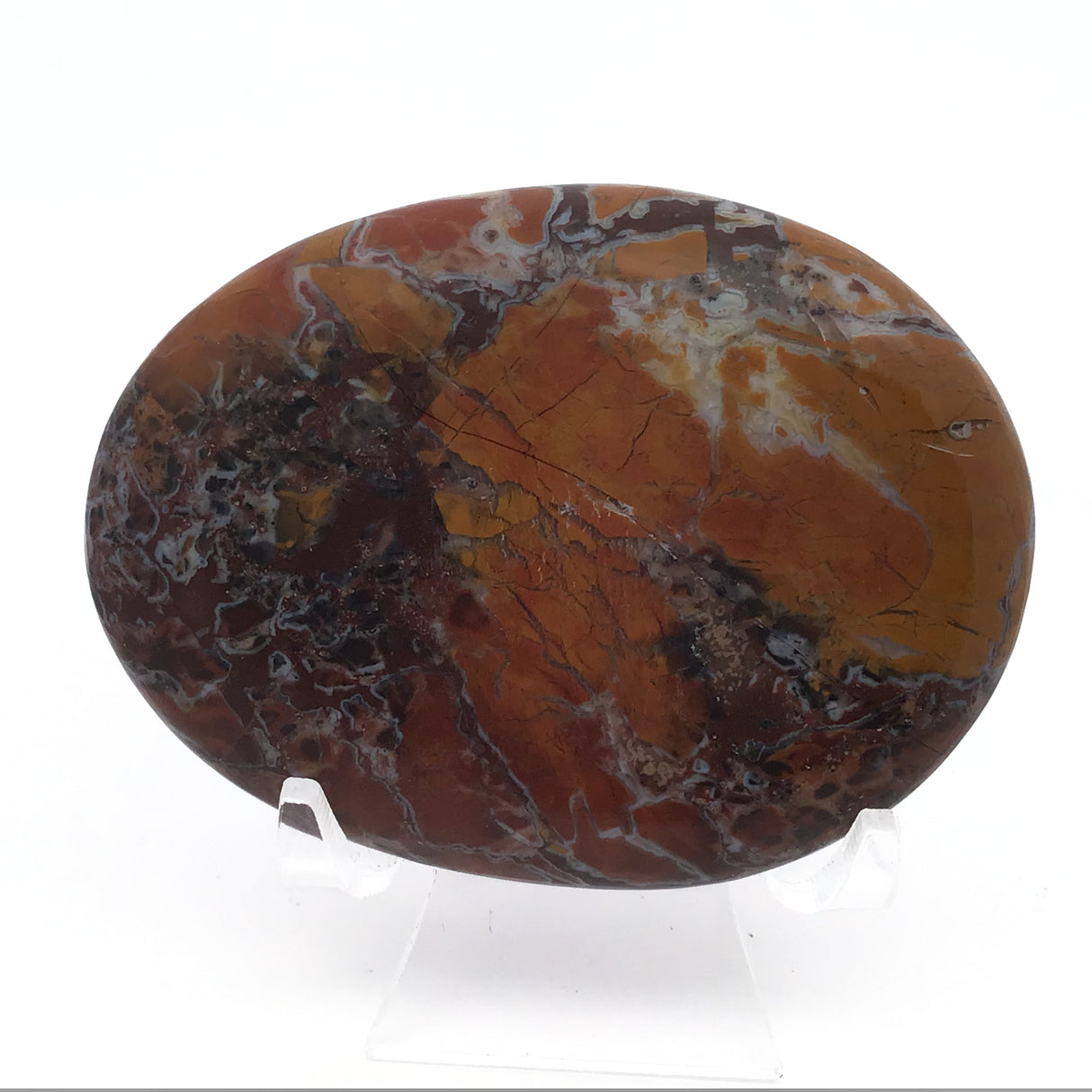 Hand-Polished Palm Stone - Large