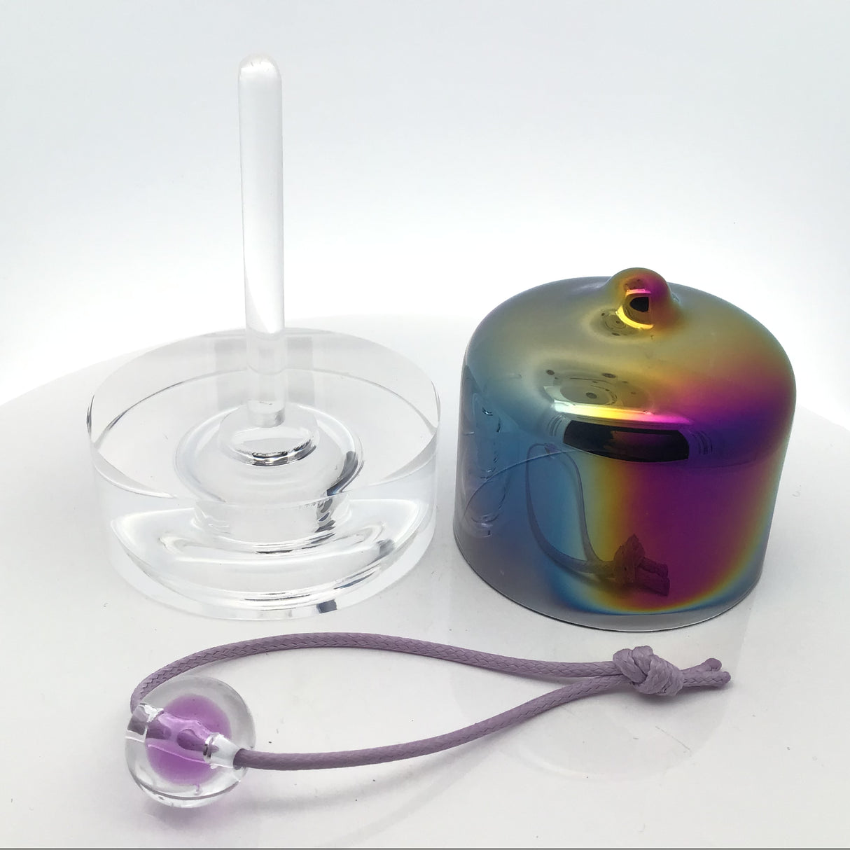Crystal Zen Bell with Bead Striker