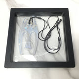 Crystal Angel Sound Healing Tool on Cord with Bead Striker & Gel Box Display