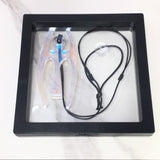 Crystal Angel Sound Healing Tool on Cord with Bead Striker & Gel Box Display