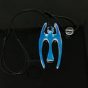 Crystal Angel Sound Healing Tool on Cord with Bead Striker & Gel Box Display