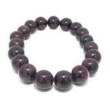 10mm Polished Gemstone Beaded Bracelet