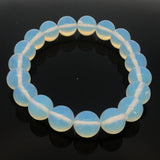 10mm Polished Gemstone Beaded Bracelet