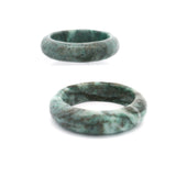 Gray Jade Gemstone Ring